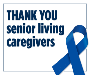 Thank You Senior Caregivers Badge